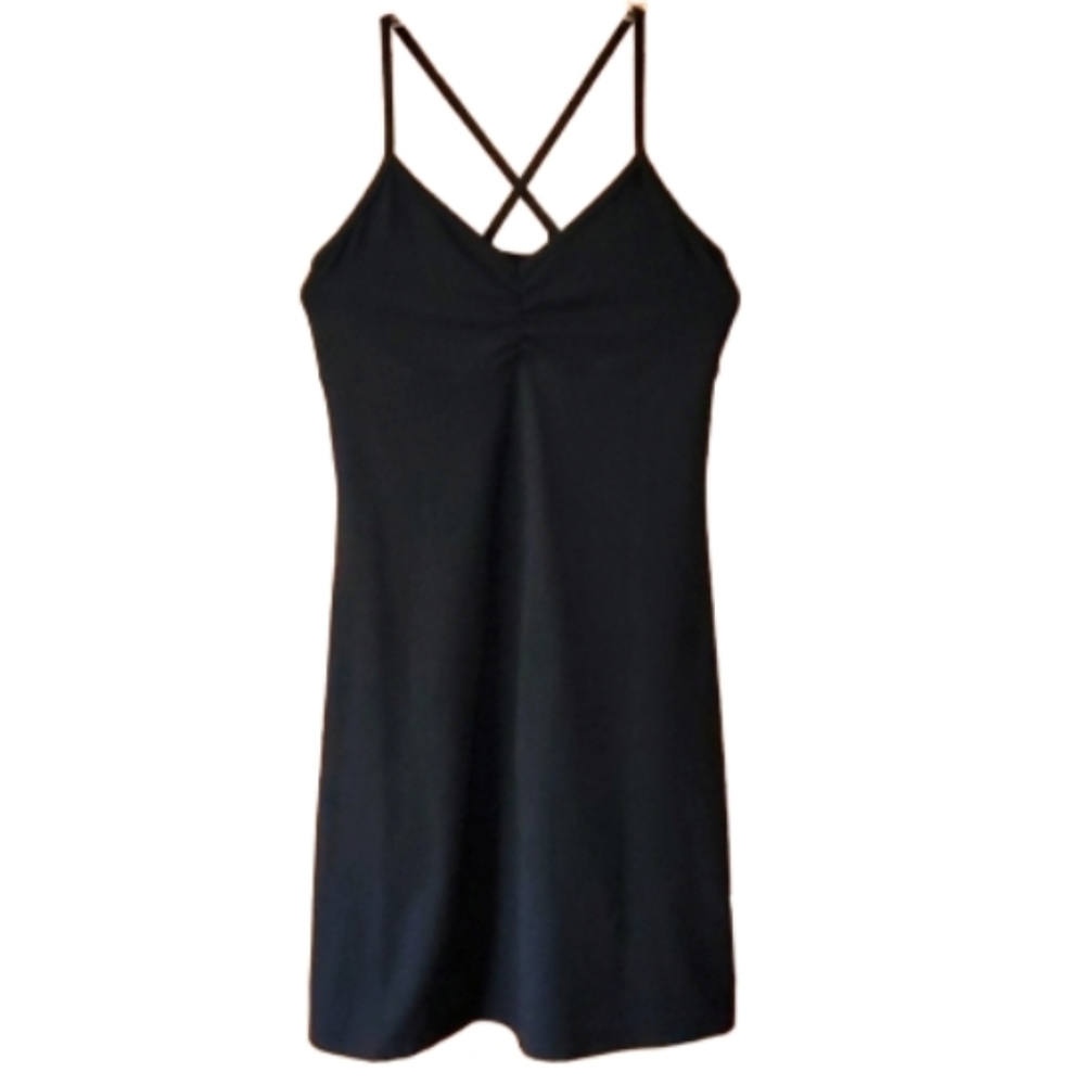 PrAna Athletic Black‎ Sleeveless Dress Size Medium
